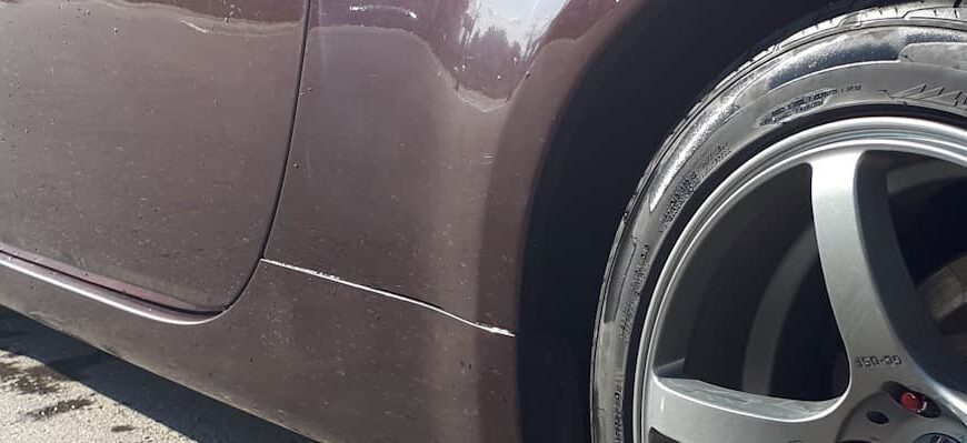 вылет диска автомобиля