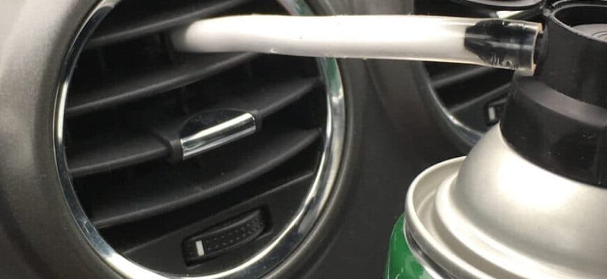 Антибактериальная дезинфекция кондиционера автомобиля своими силами 48 пенные очистители автокондиционера