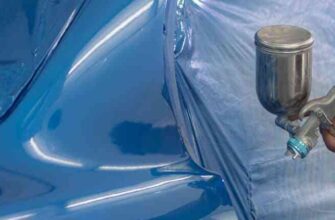 покраска машины переходом