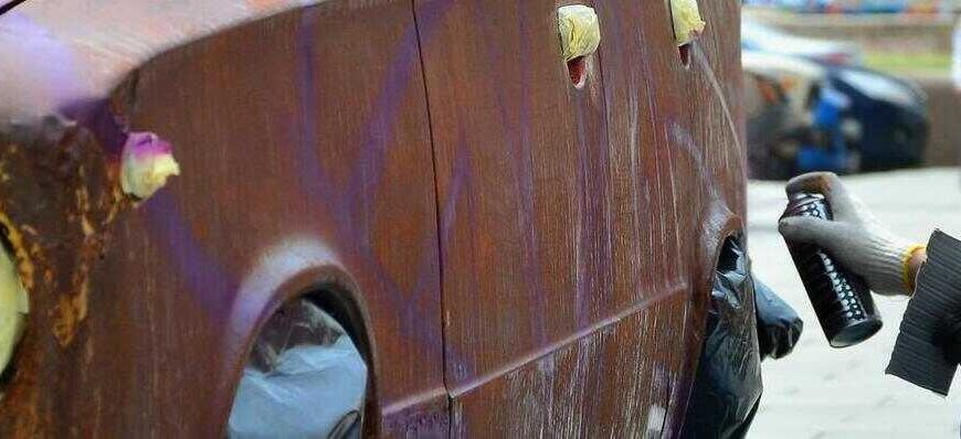 Идеальная покраска авто с баллончика своими руками 42 покраска автомобиля аэрозольным баллончиком